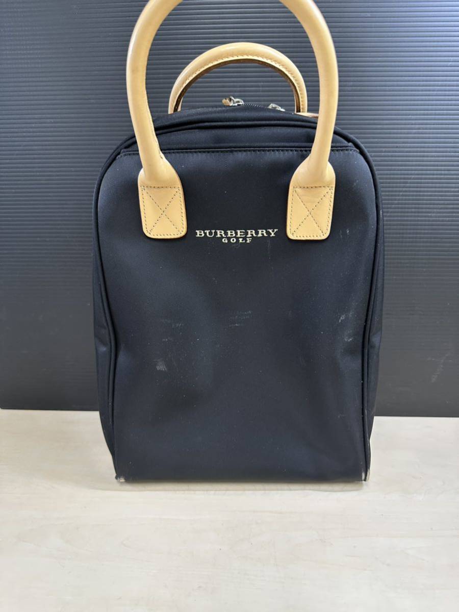 バーバリー Burberry GOLF ゴルフ シューズケース シューズバッグ