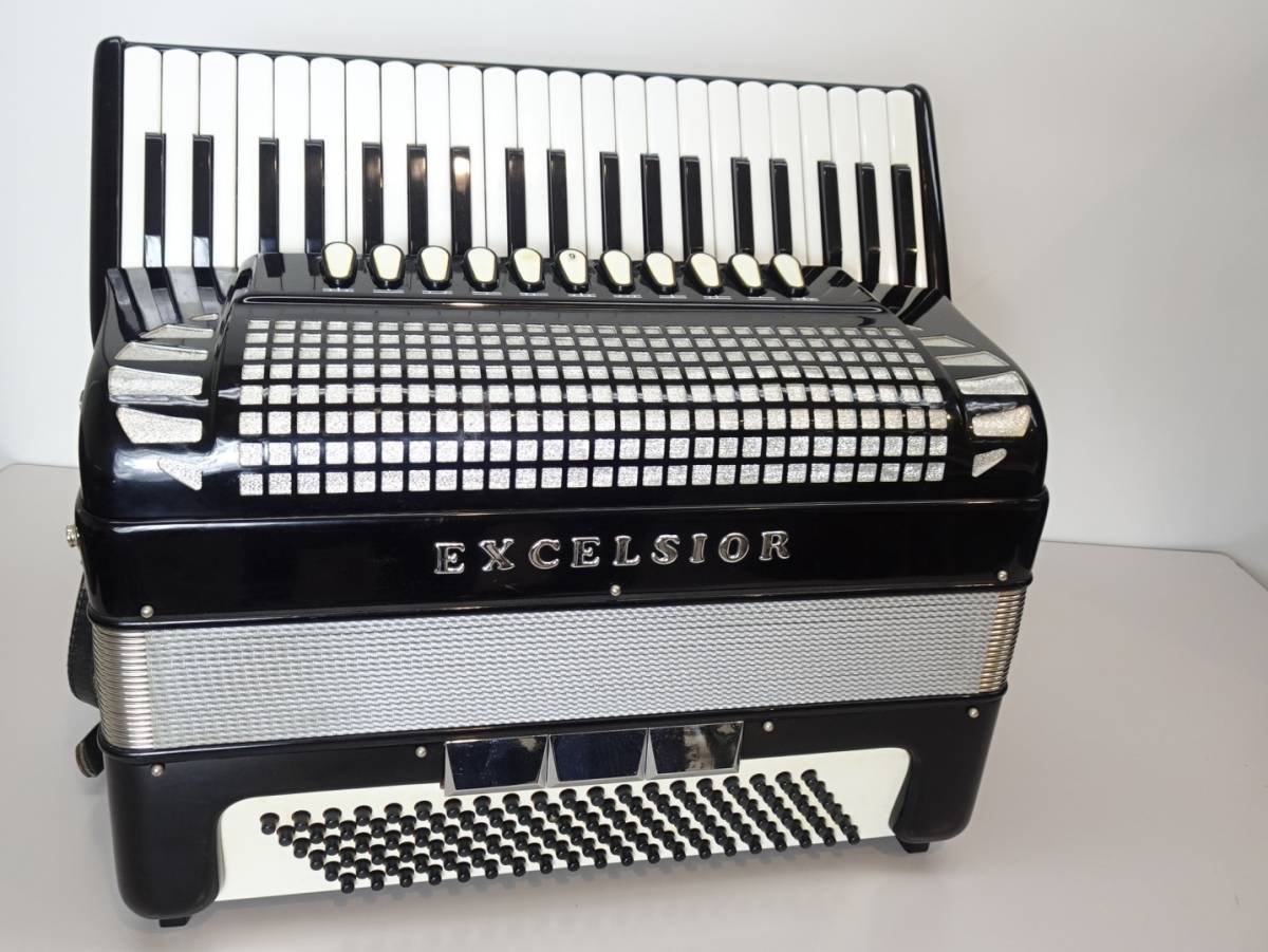 1円~ Excelsior エキセルシァー アコーディオン 415 鍵盤 楽器