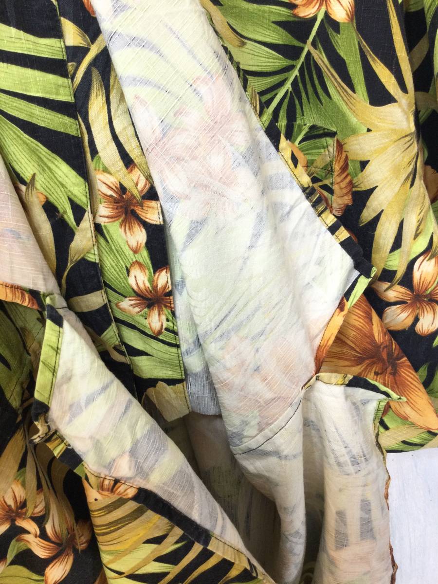 【SILK100%】Jos. A. Bank アロハシャツ 半袖 ブラック【メンズL】 JOS A BANK☆半袖シャツ，総柄，アロハ，サイズXL，90s，シルク - メルカリ