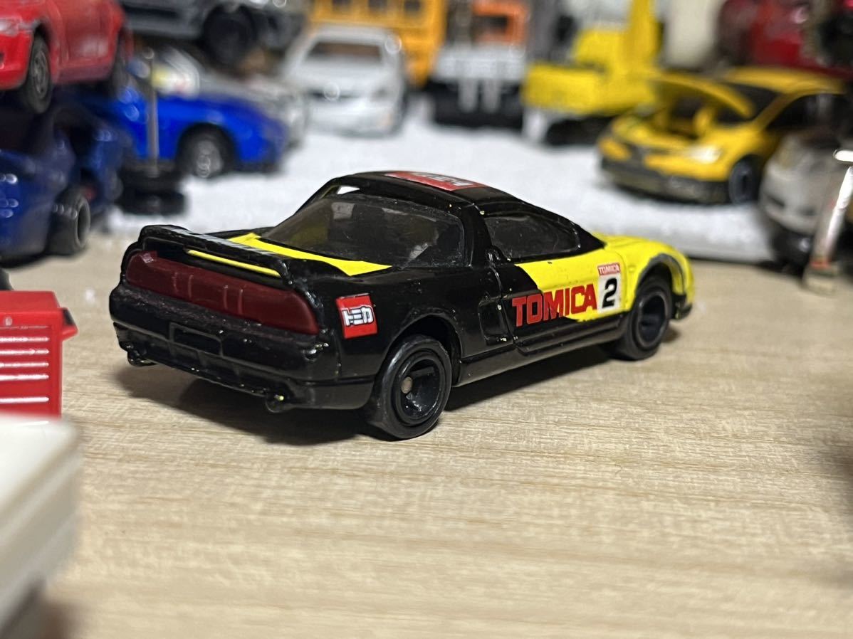 トミカ＆プラキッズ ALSOK補助車とレースカー(NSX F1） 2種類のNSX-GT
