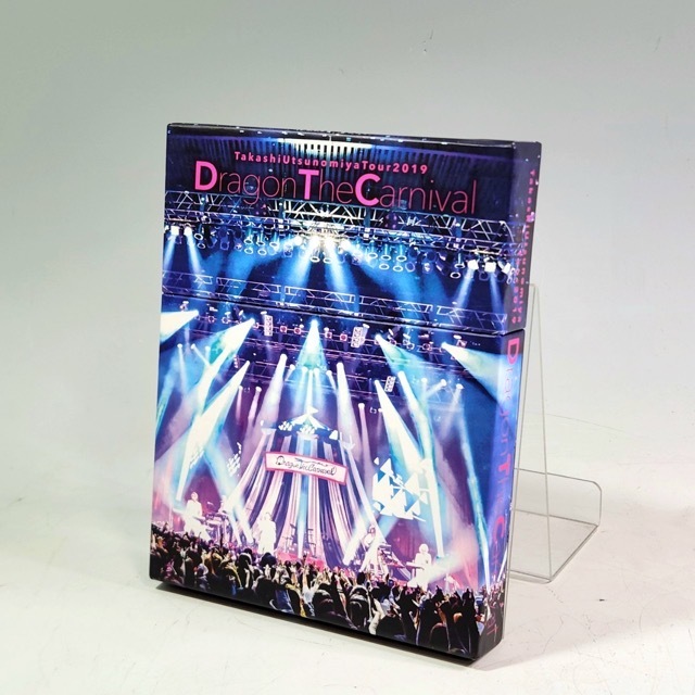 Takashi Utsunomiya 宇都宮隆 Tour 2019 Dragon The Carnival ドラゴンザカーニバル Blu-ray FC限定版 ブルーレイ ファンクラブ CO1455