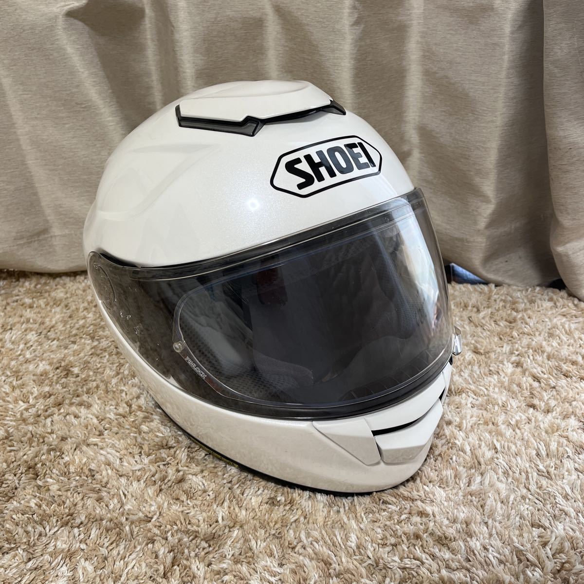 SHOEI ショウエイ GT-air フルフェイスヘルメット Sサイズ 白 ホワイト