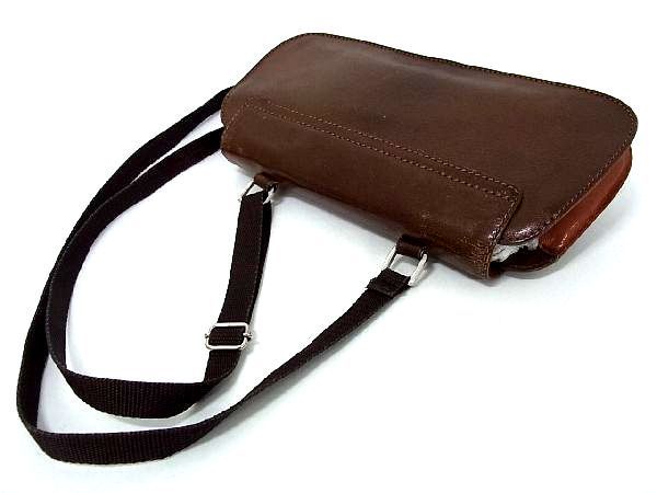 1円 BOTTEGA VENETA ボッテガヴェネタ レザー クロスボディ ショルダー