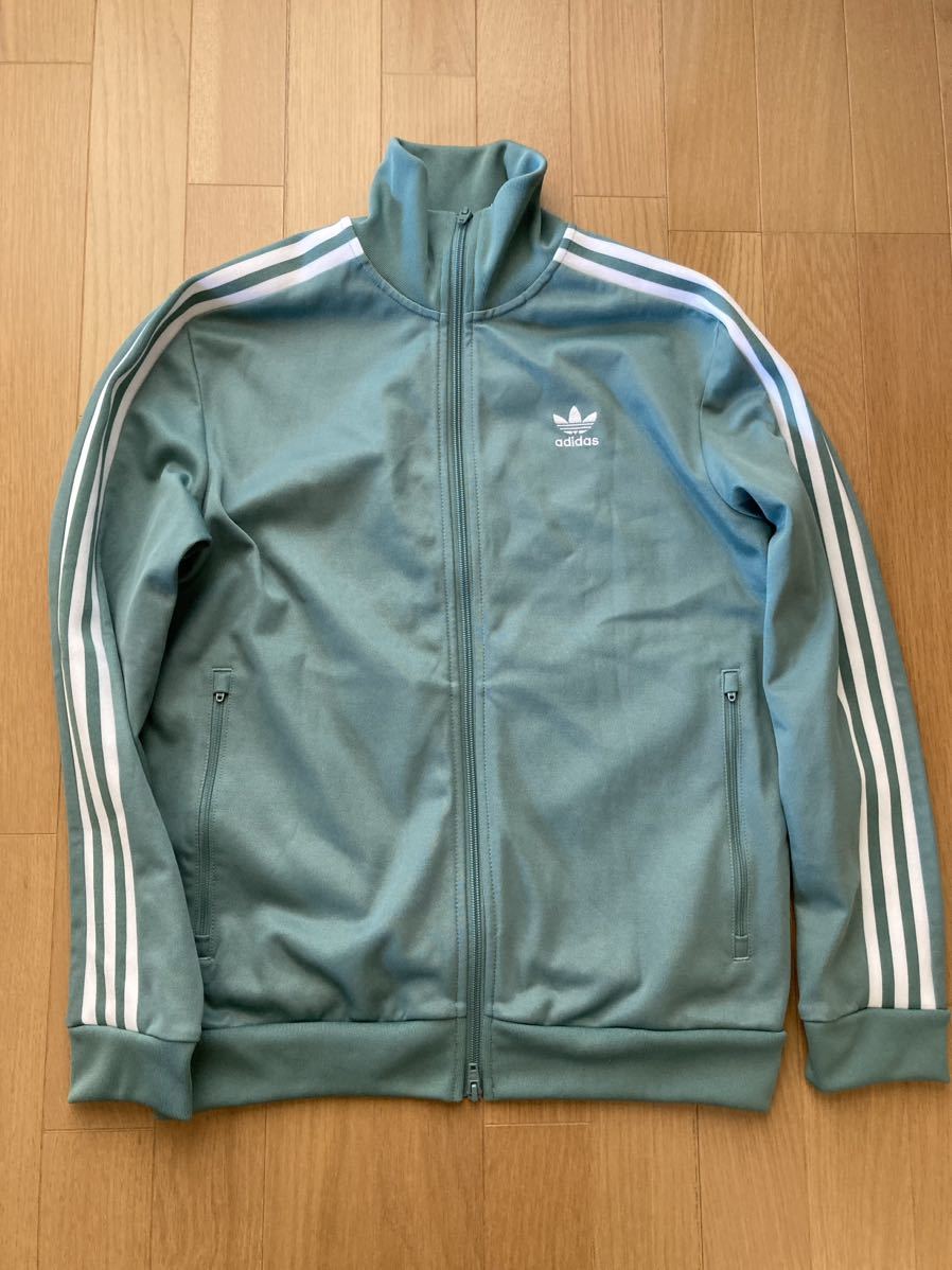 送料込 超美品 adidas ベッケンバウアー トラックトップ くすみ