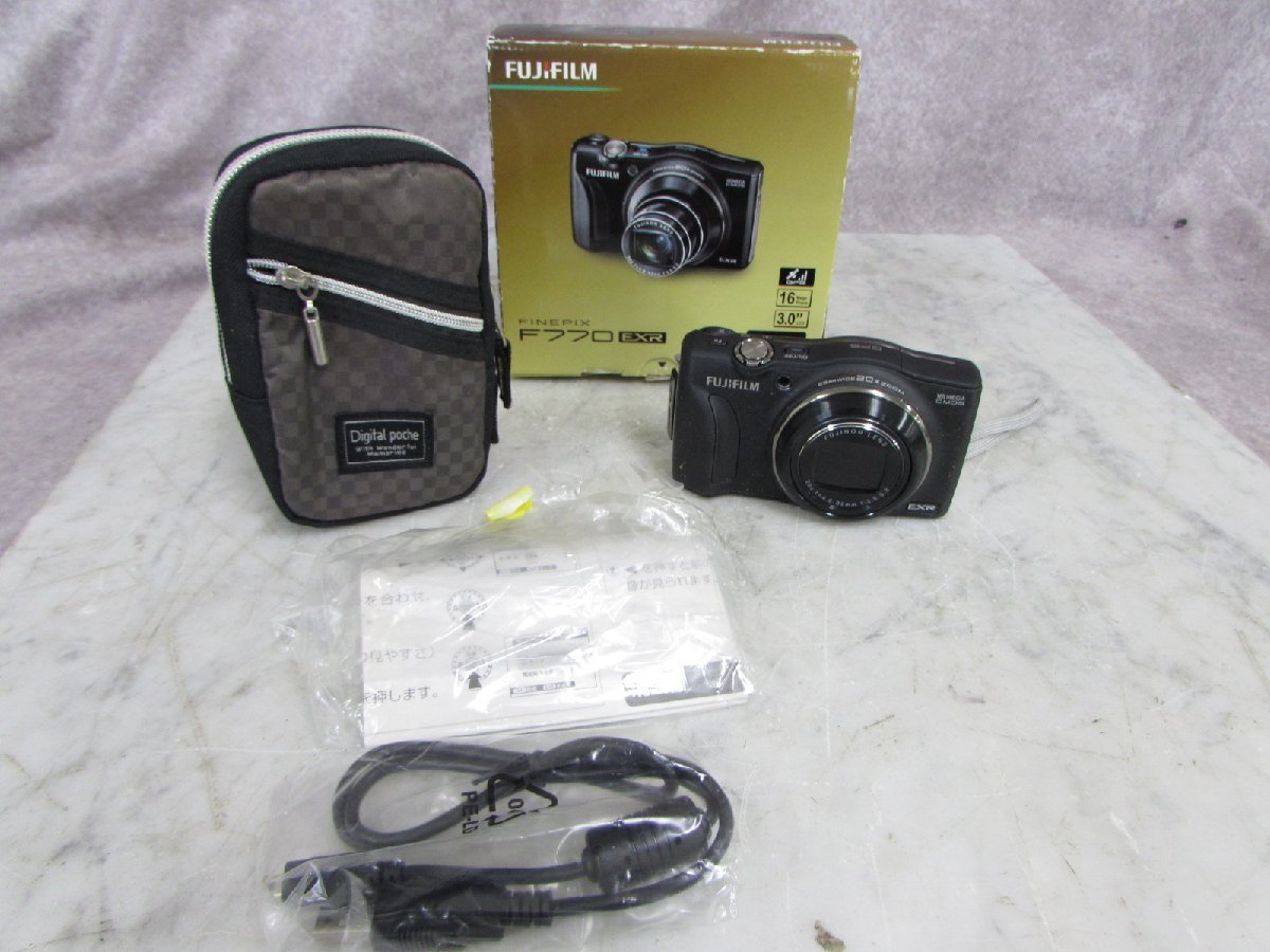 新作登場，100%新品 FUJIFILM 富士フィルム デジタルカメラ Fine Pix F770EXR 箱付き 現状品(富士フイルム)｜売買されたオークション情報、yahooの商品情報をアーカイブ公開 - オークファン 富士フイルム