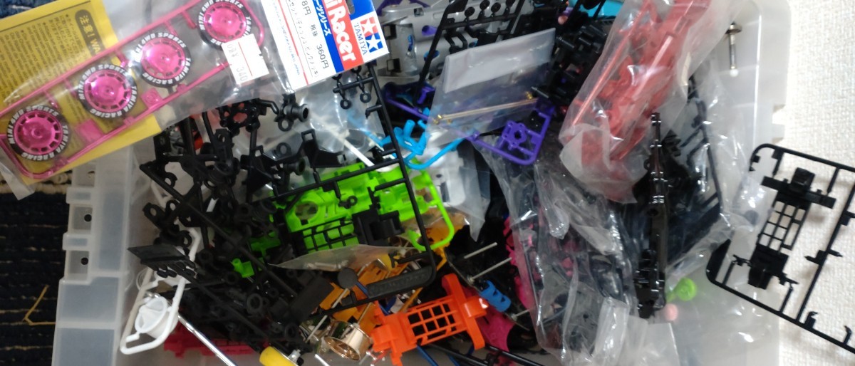 タミヤ ミニ四駆 大量ジャンクパーツ 新品 未使用品有り 引退 TAMIYA