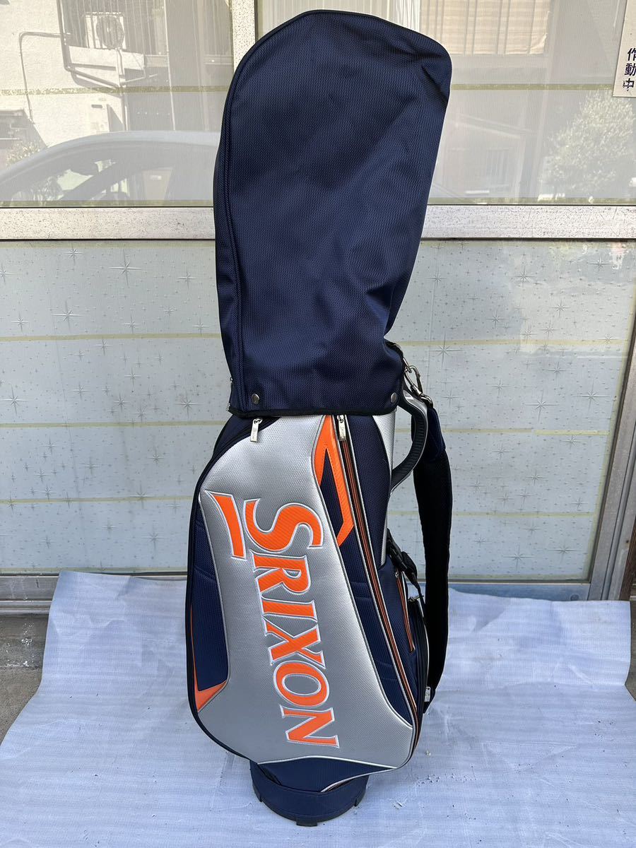 SRIXONネイビー キャディバッグ 美品です dショッピング |ダンロップ