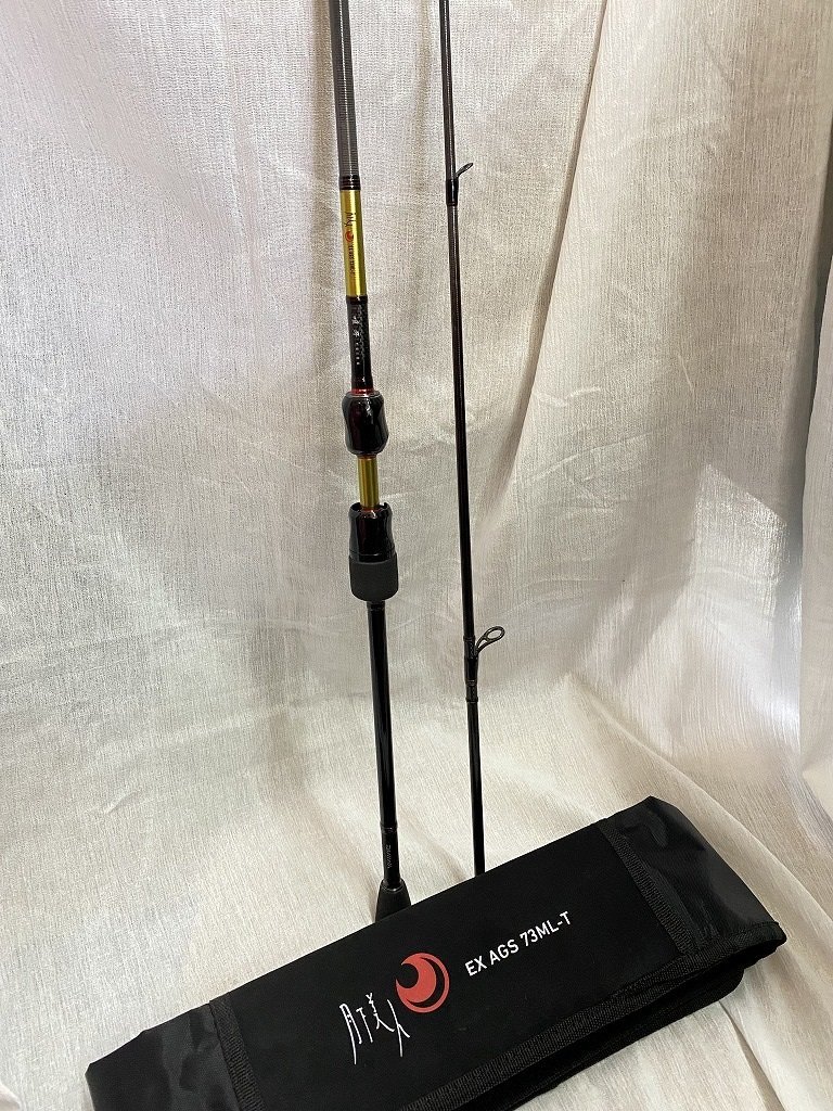 ■超綺麗【DAIWA ダイワ 月下美人 EX AGS 73ML-T AGS搭載 ダイワライトSWゲームロッド ソルトルアー 最高峰 竿袋付き】SH-15947