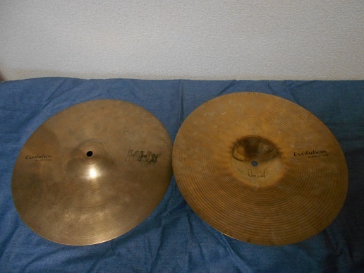【 送料無料 】SABIAN HHX Evolution Dave Weckle signature 13インチ ハイハットシンバル