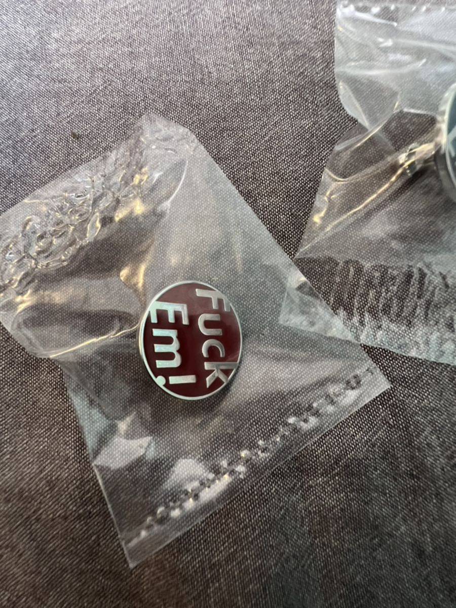 Supreme pins pin fuck em ピン レア 21ss ピンズ ピンバッジ Fuck