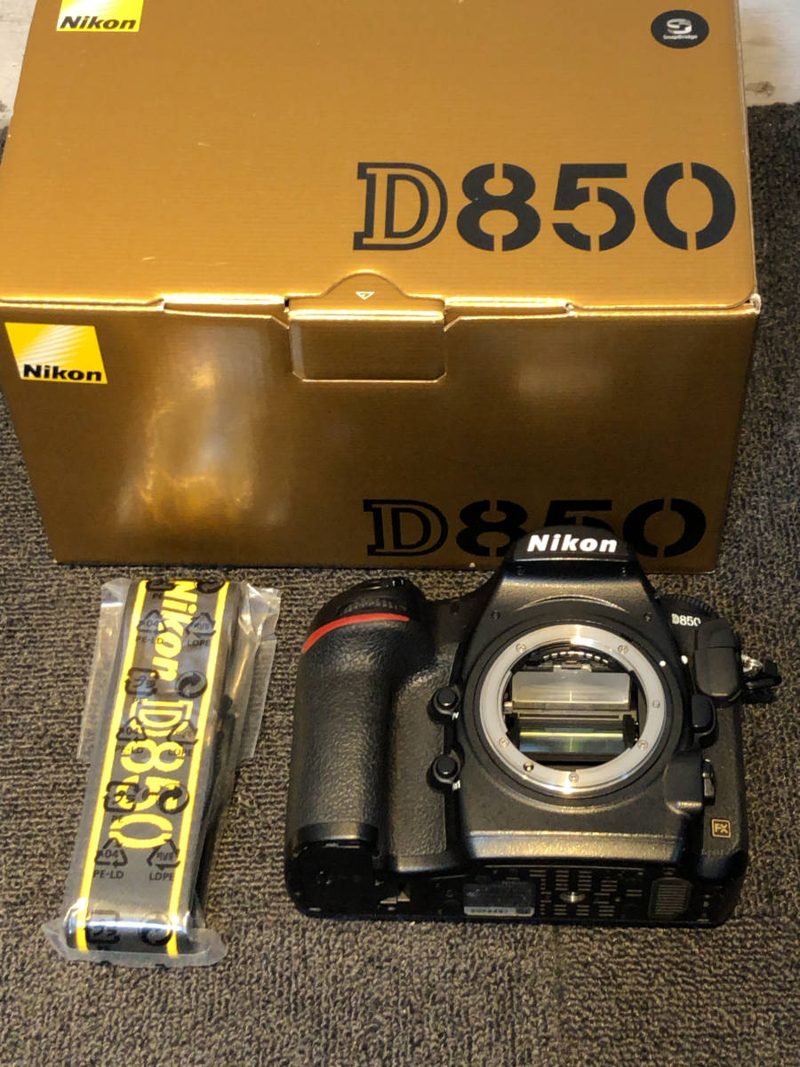 Nikon D850 Camera ボディ Digital SLR 中古 1円スタート ニコン