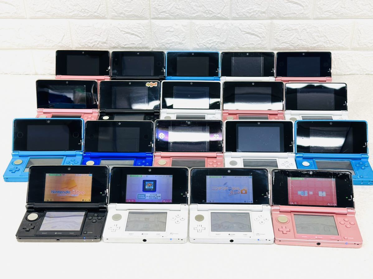 任天堂3DS 本体 A114(80) 任天堂 ニンテンドー 3DS 本体 まとめ 大量 NINTENDO 3DS CTR