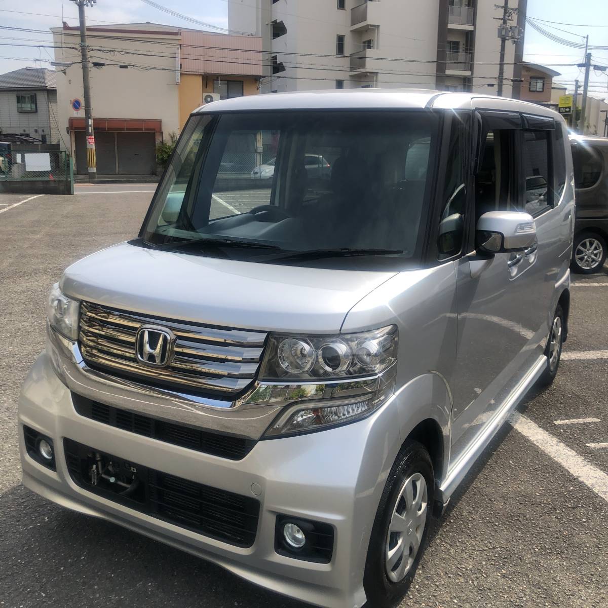 平成24年式” 豪華装備 人気のNBOXカスタムG ナビ TV 車検2年付 ABS 
