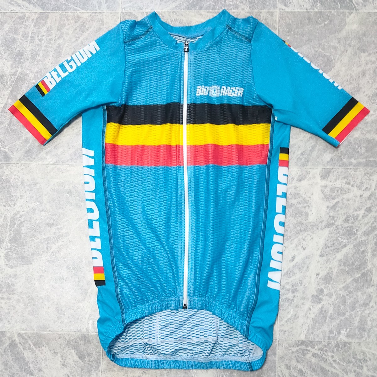 ベルギー代表 ビオレーサー BiORACER サイクルジャージ Mサイズ