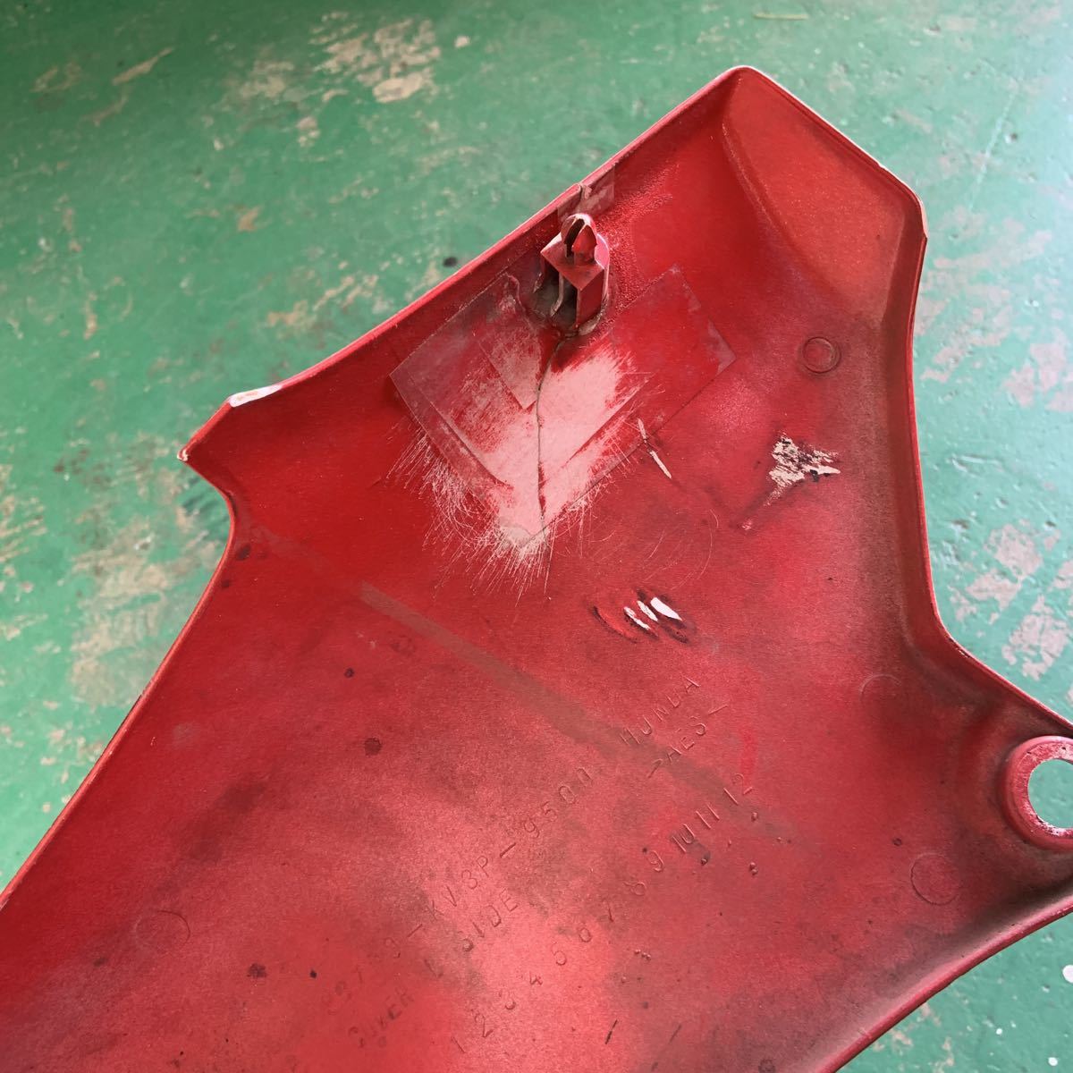 MC28 左シートカウル MC28 NSR250R SP 青⁄白 純正左シートカウル 純正左