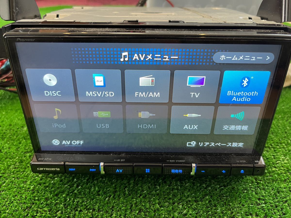 carrozzeria カロッツェリア メモリーナビ 楽ナビAVIC-RZ710 フルセグ