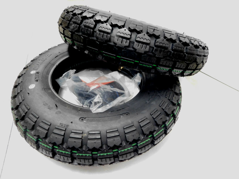 チューブ付属！！ K398 2.50-8 前後セット モトコンポに 2.50-8 バイク