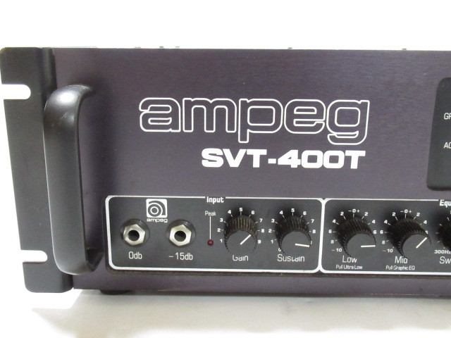 ap1 BY3282] 動作未確認 ampeg アンペグ SVT-400T トランジスタアンプ 
