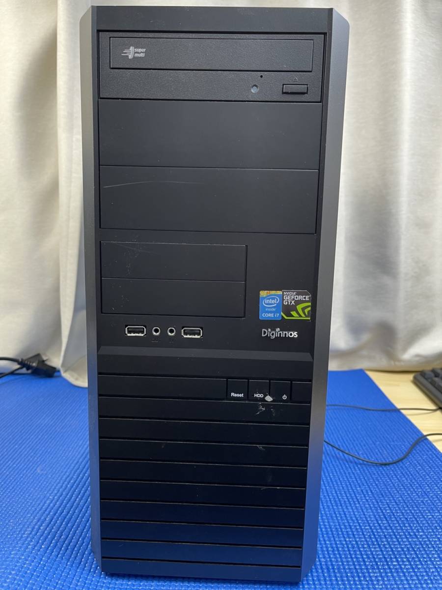 デスクトップPC Intel(R) Core(TM) i7-4790 3.60Ghz メモリ8GB HDD500GB
