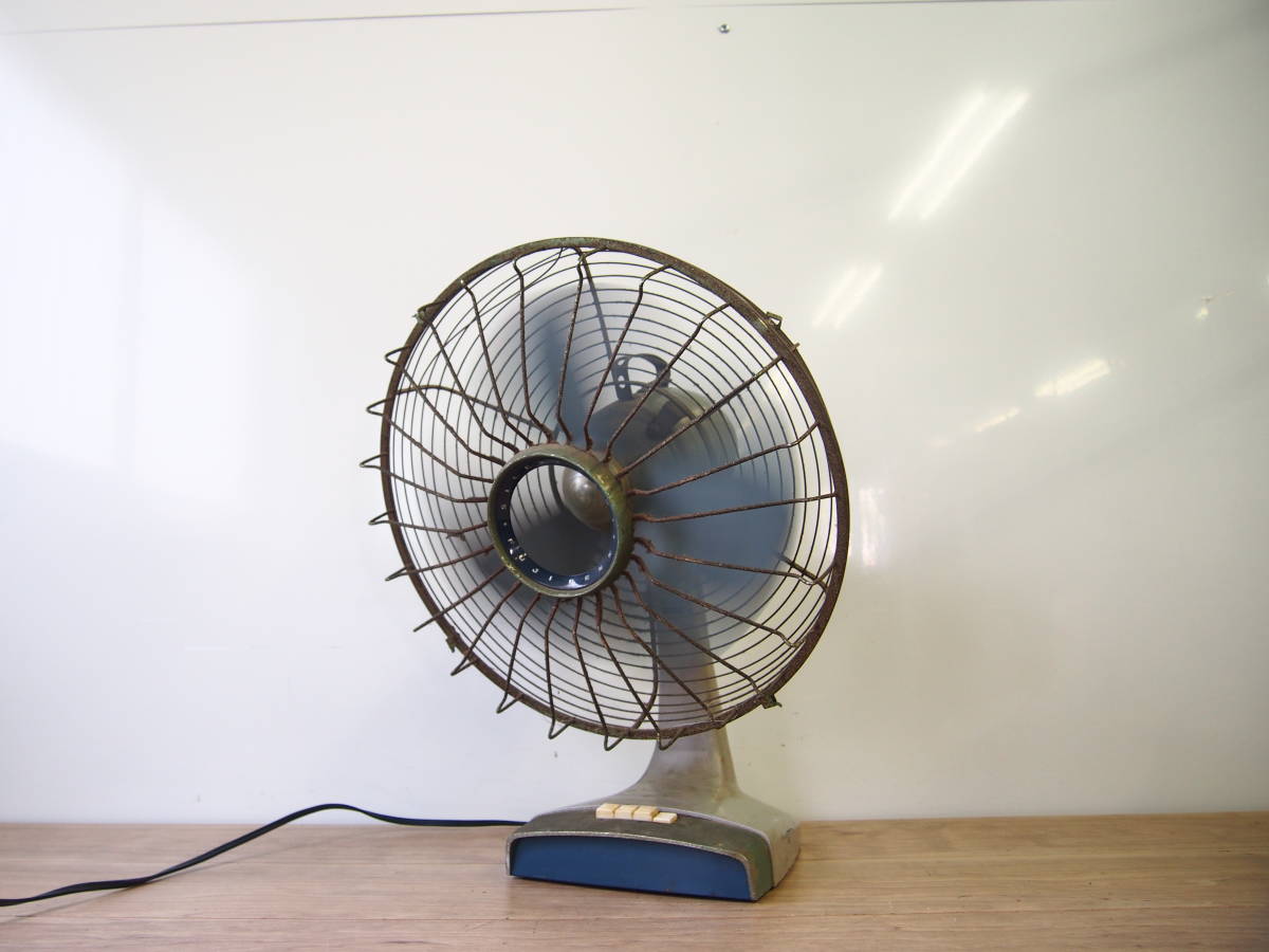 高品質，大得価 T0406-25 FUJI DENKI 富士電機 FKS3059 扇風機 FUJI SILENT FAN 昭和レトロ(扇風機)｜売買されたオークション情報、yahooの商品情報をアーカイブ公開 - オークファン 扇風機