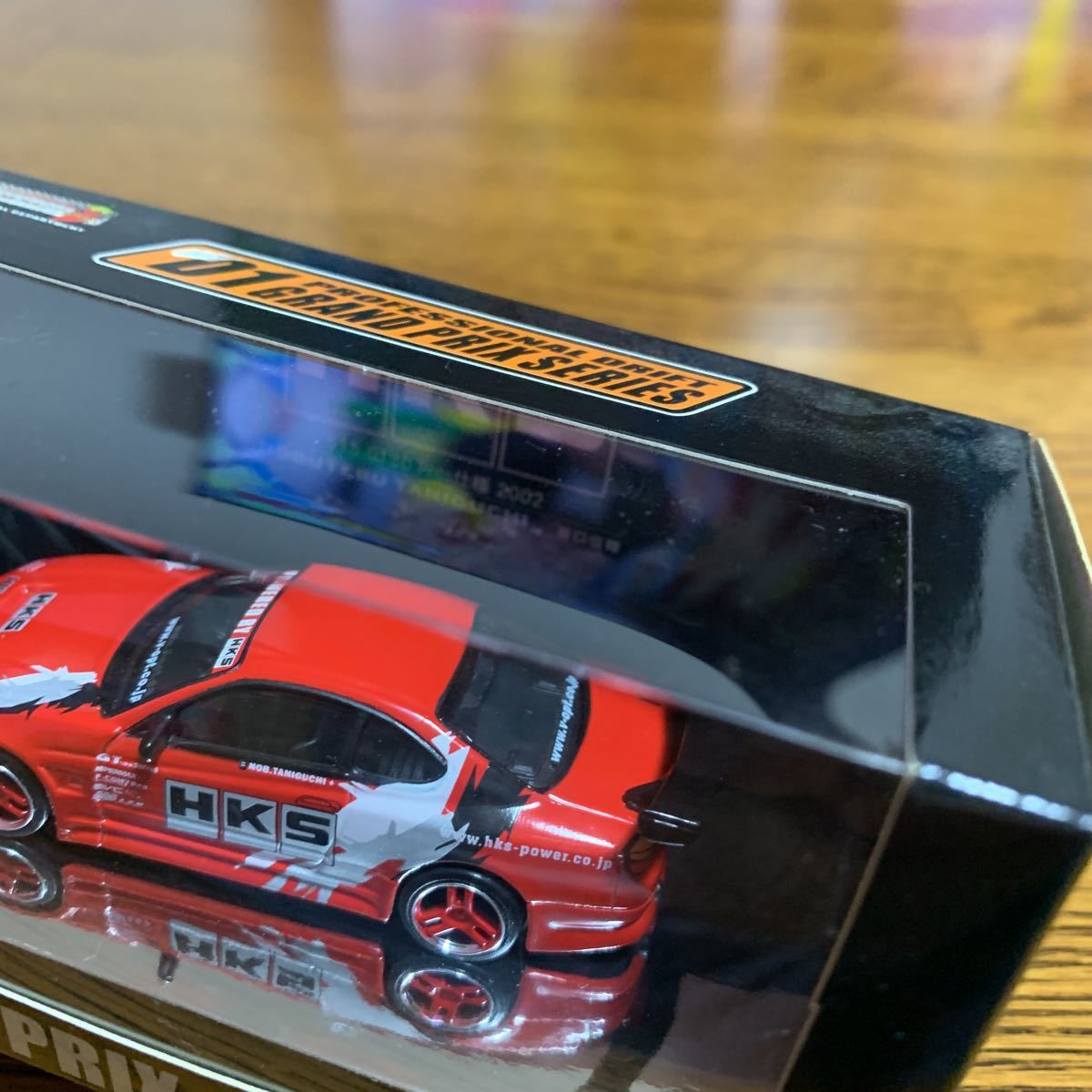 ホットワークス D1グランプリ 日産シルビア S15 GT30仕様 1/64ミニカー 