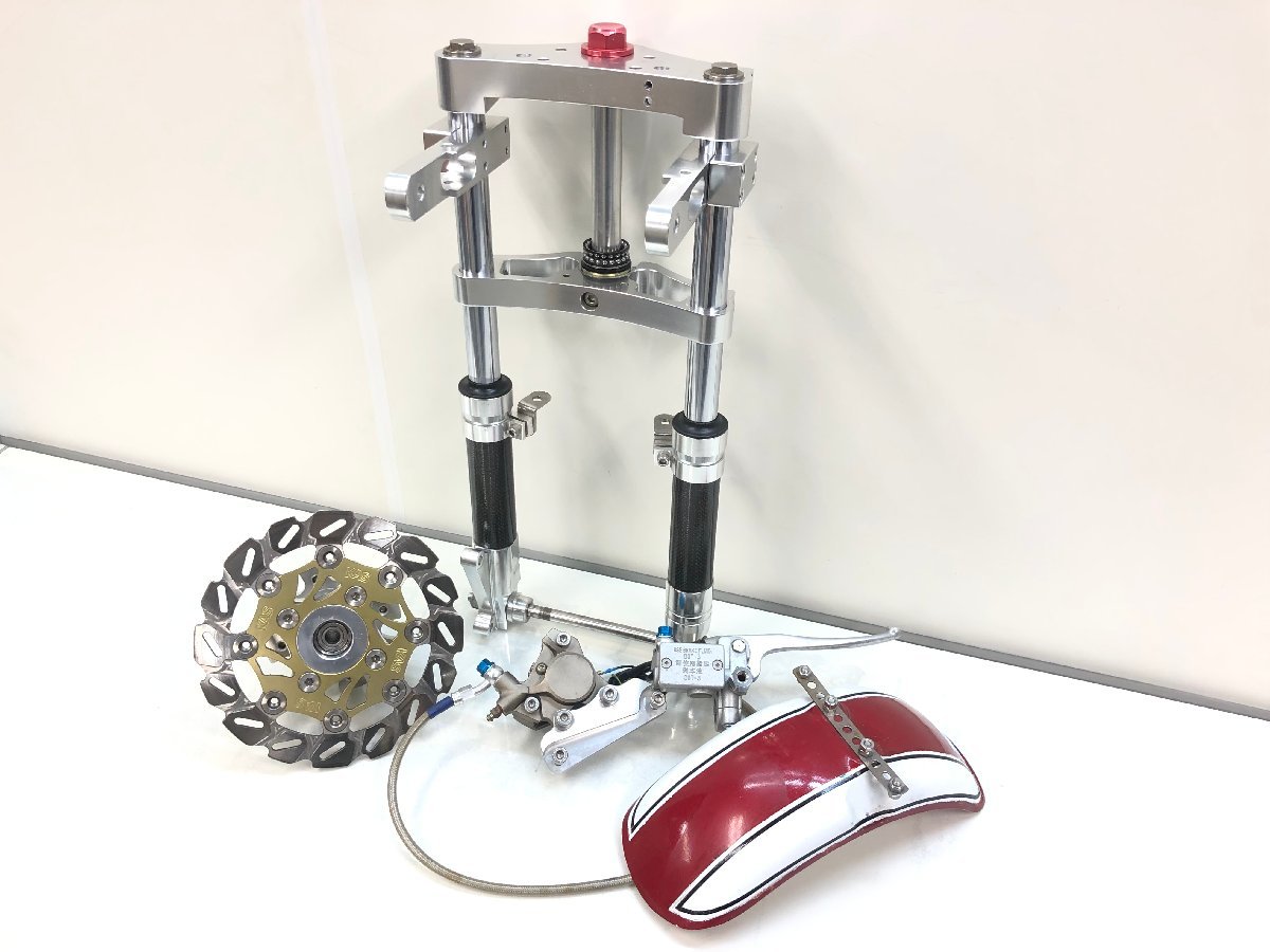 242) ホンダ モンキー 社外 φ27 フロントフォーク ディスク セット