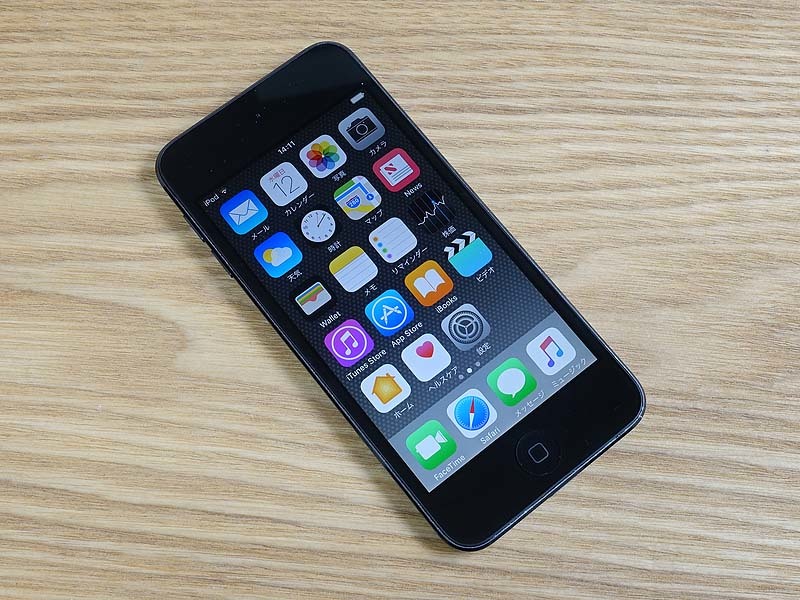 ◇◇iPod touch 第6世代 16GB スペースグレー A1574 モデル：MKH62J/A
