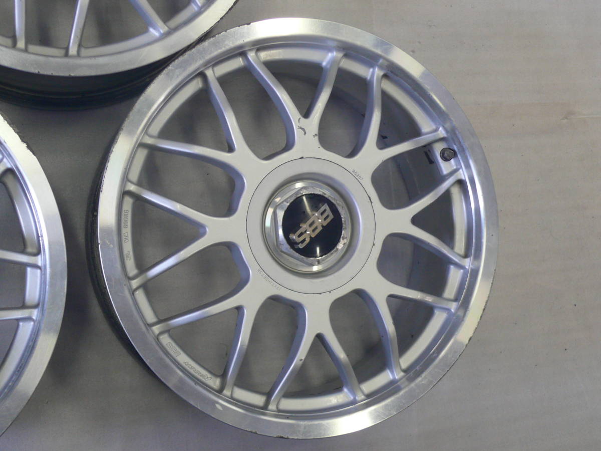 BBS WISER RG207 17X7J et38 マルチPCD 4H 100 4H 114 4本セット 