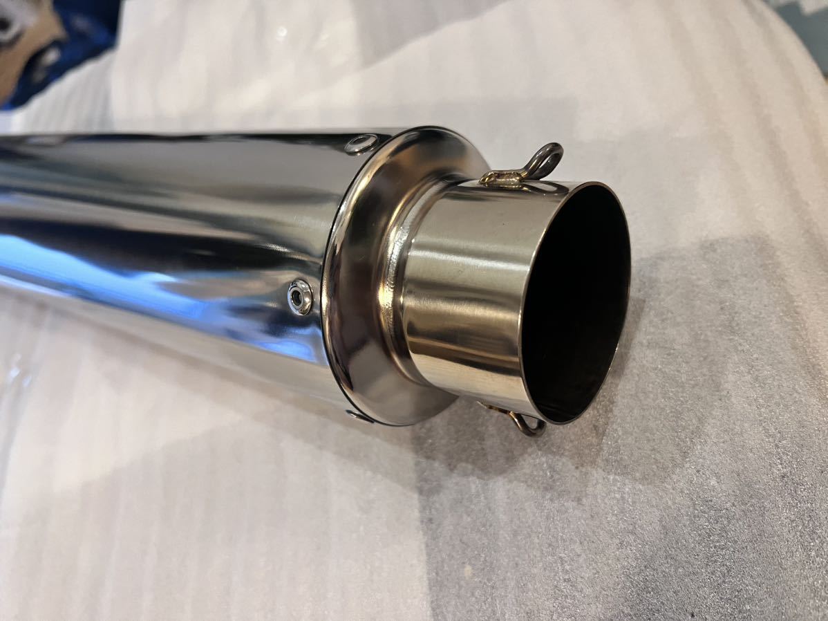 1円スタート! wheelie kids オーダー チタン サイレンサー φ90×400mm
