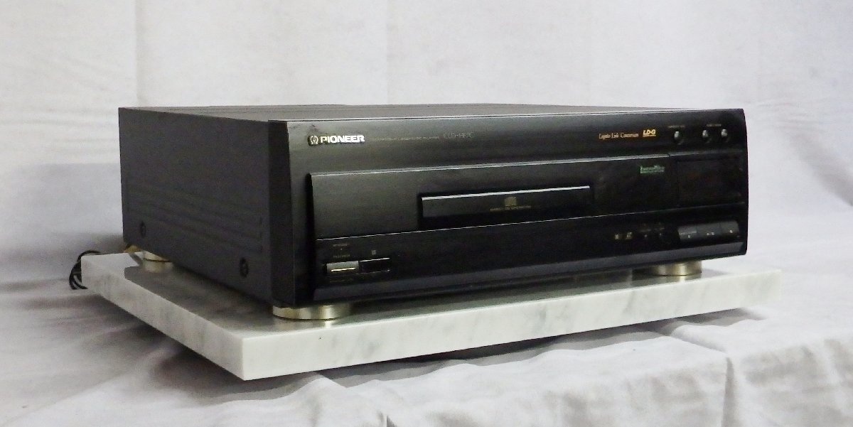 ○K-0363【ジャンク】PIONEER パイオニア LD/CDプレーヤー CLD-HF7G 
