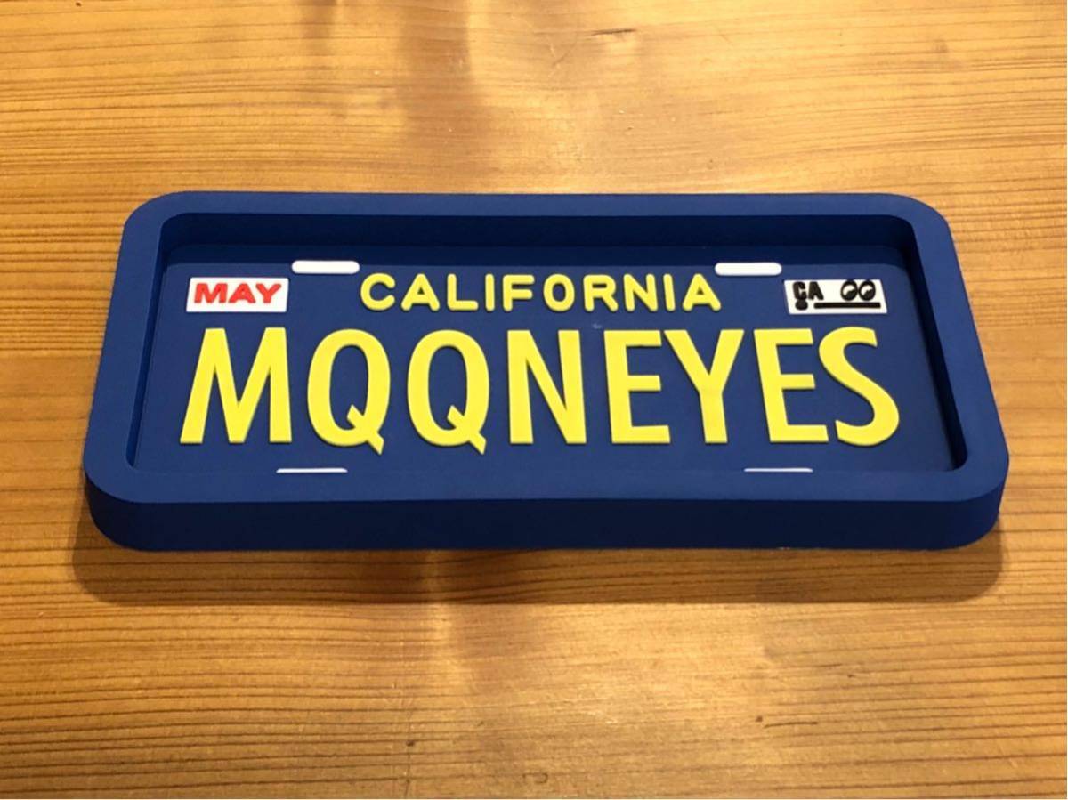 MOONEYES カリフォルニア ライセンス プレート ラバー トレイ 滑らない 小物入れ 家に 車に ムーンアイズ クリックポスト moon eyes 送料込