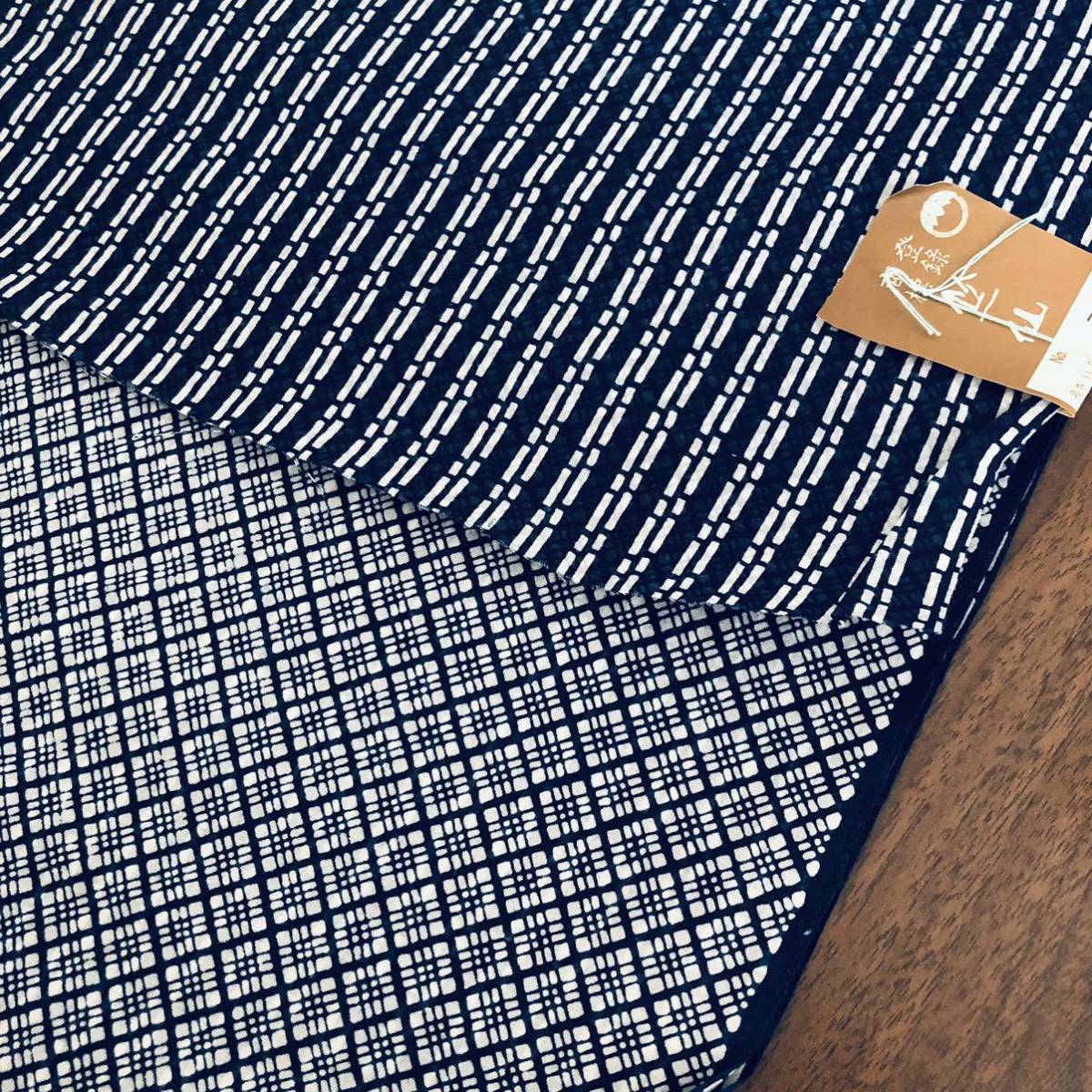 竺仙 籠染 両面 竺仙両面染 浴衣地籠染め – きものKUREHA