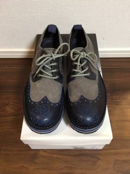 ●ランバンLANVIN●本革デザイン革靴●24.5cm●新品●