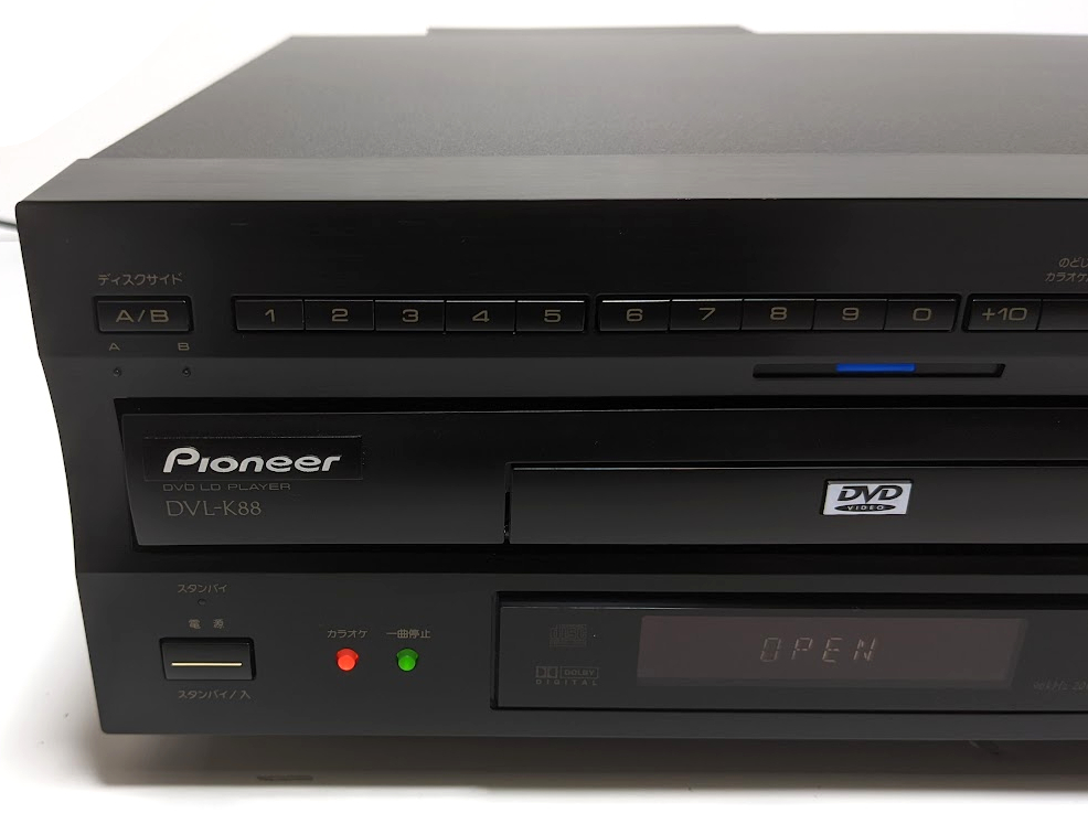パイオニア DVL-919 Pioneer DVD Player DVD⁄LD LDプレーヤー | online