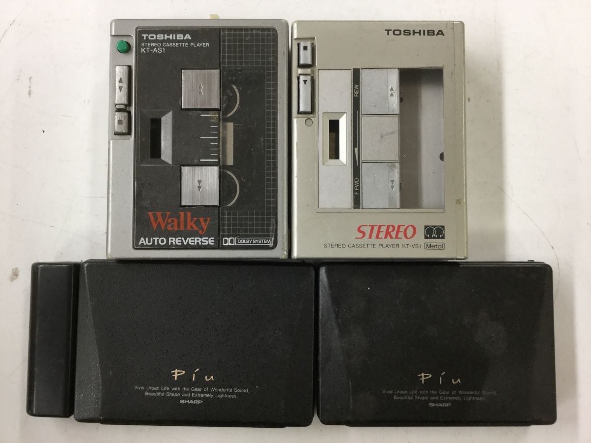TOSHIBA KT-AS1 KT-VS1 SHARP JC-K00-BK 他 Walky Piu カセット