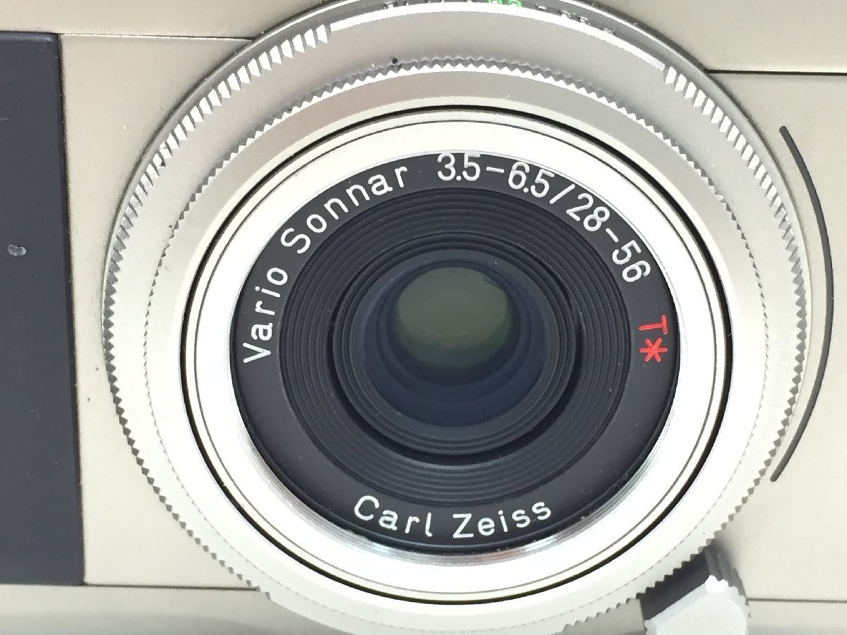 CONTAX コンパクトカメラ Carl Zeissレンズ　TVS ジャンク品 CONTAX TVS Carl Zeiss 3.5-6.5/28-56 コンパクトカメラ ジャンク 中古