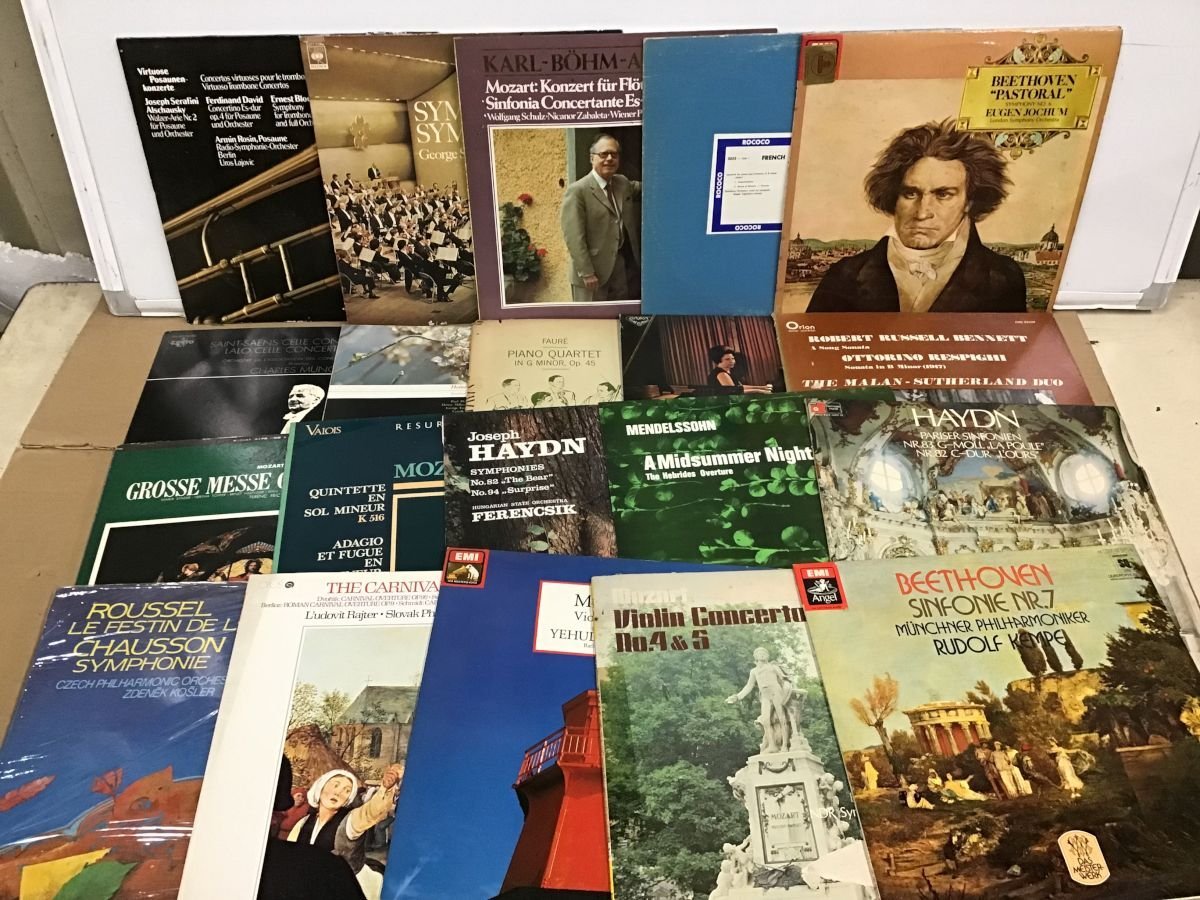 LP CLASSIC クラシック レコード まとめ 帯付含 82点セット [2512SH
