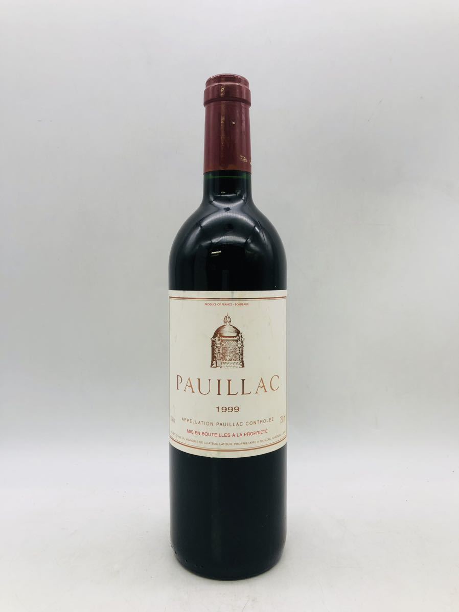 未開栓】PAUILLAC DE LATOUR（ポイヤック ド ラトゥール） 1999 ワイン