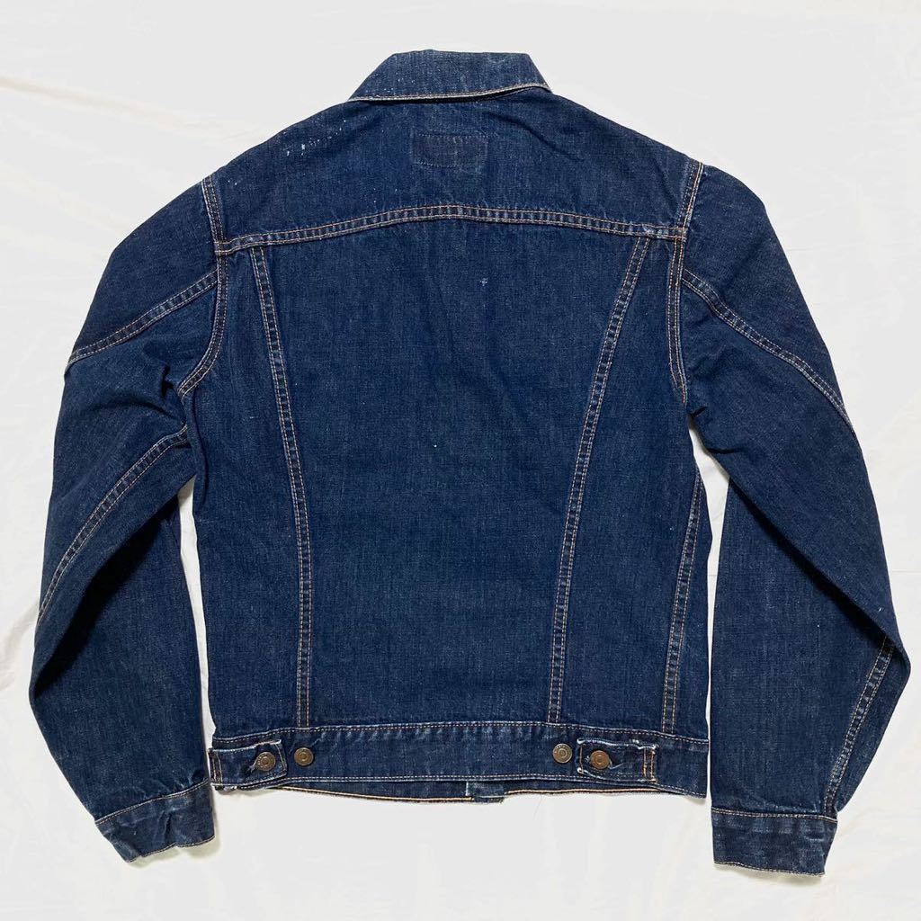 size 40 60s vintage usa製 Levi's 71205 BIGE デニム ジャケット 不