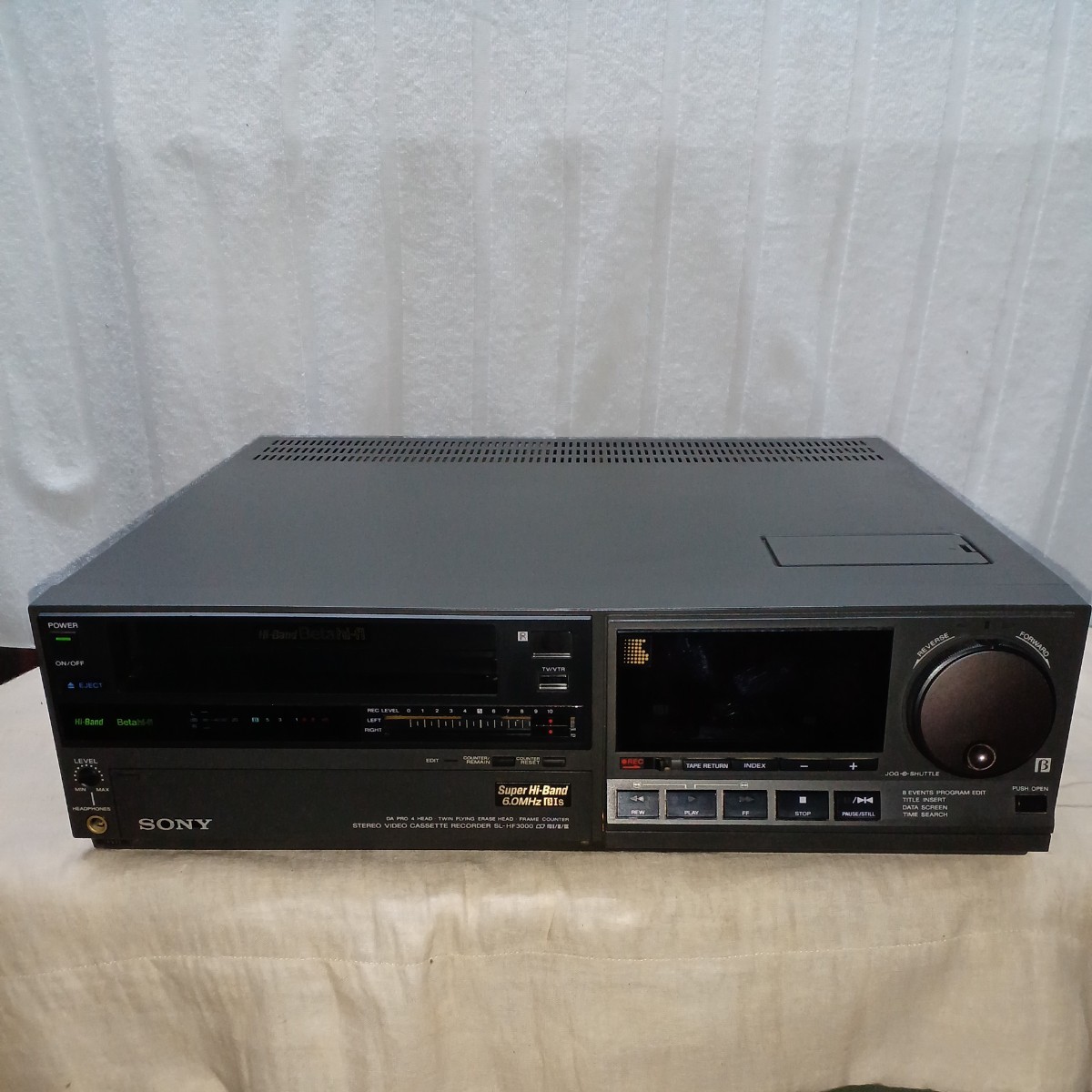 Sony ソニー SL-HF3000 Beta Video Deck ベータービデオデッキ