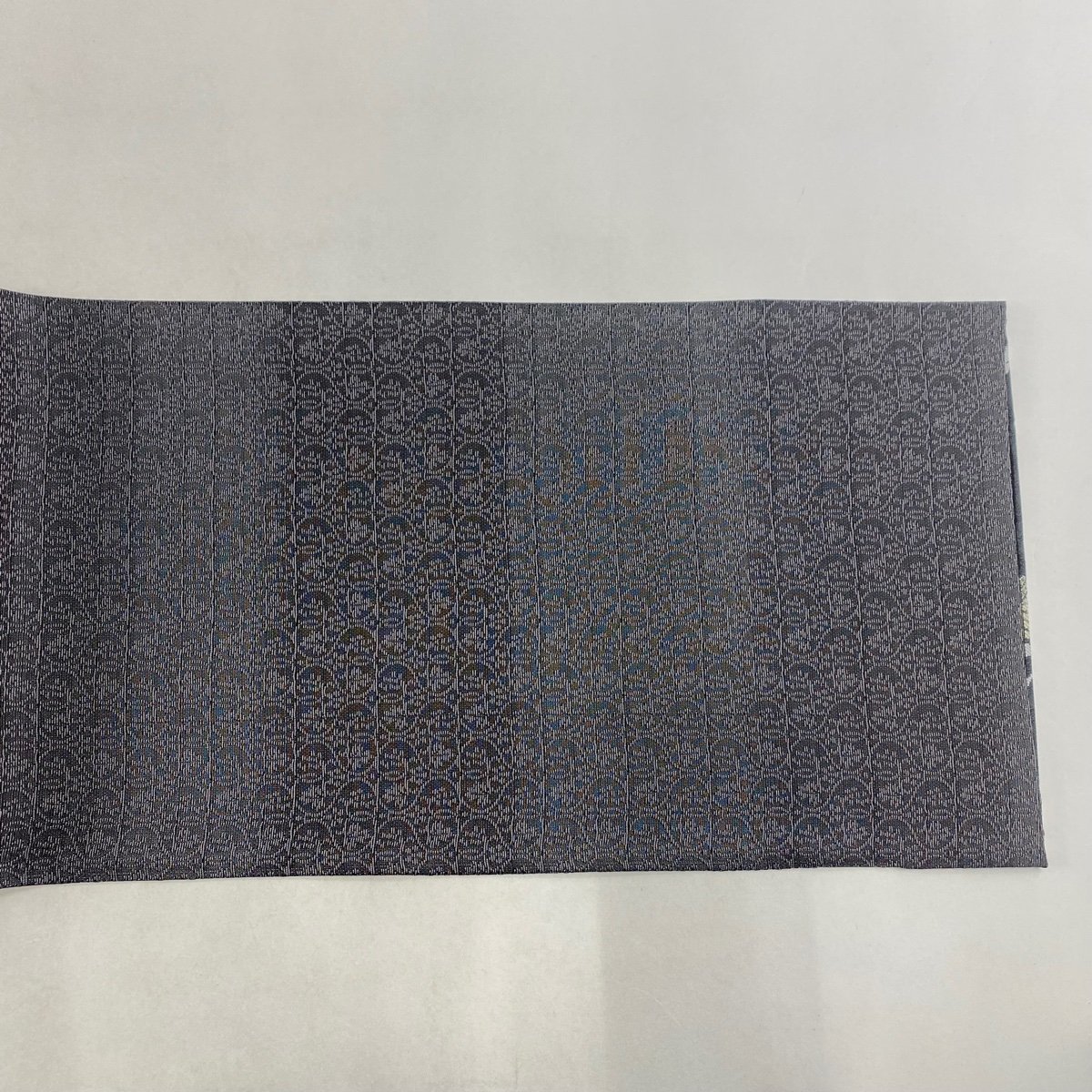 袋帯 美品 六通 正絹 名品 笹蔓 箔 金銀糸 中古 秀品 金糸