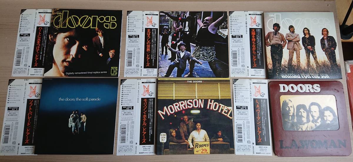 ドアーズ ザ・ドアーズ : 美 帯完備 国内盤 6枚セット 紙ジャケCD 美品 -