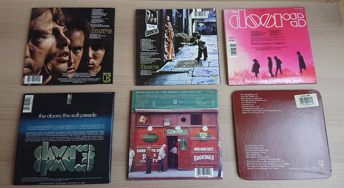 ドアーズ ザ・ドアーズ : 美 帯完備 国内盤 6枚セット 紙ジャケCD 美品 -