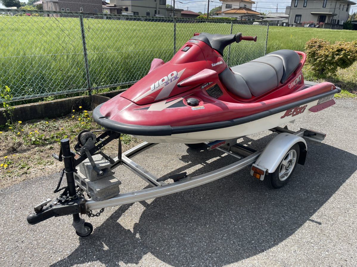 Kawasaki STX1100 ジャンク ボートトレーラー付き(カワサキ)｜売買され 