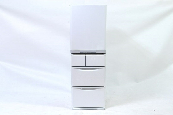 中古 三菱 MR-B42S-PS 420L 光ビッグ 4ドア 冷蔵庫 楽 T1924759