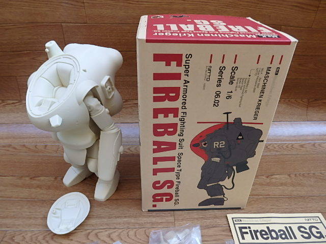 低価，正規品】 1/6 ファイアボールSG ソフビキット マシーネン