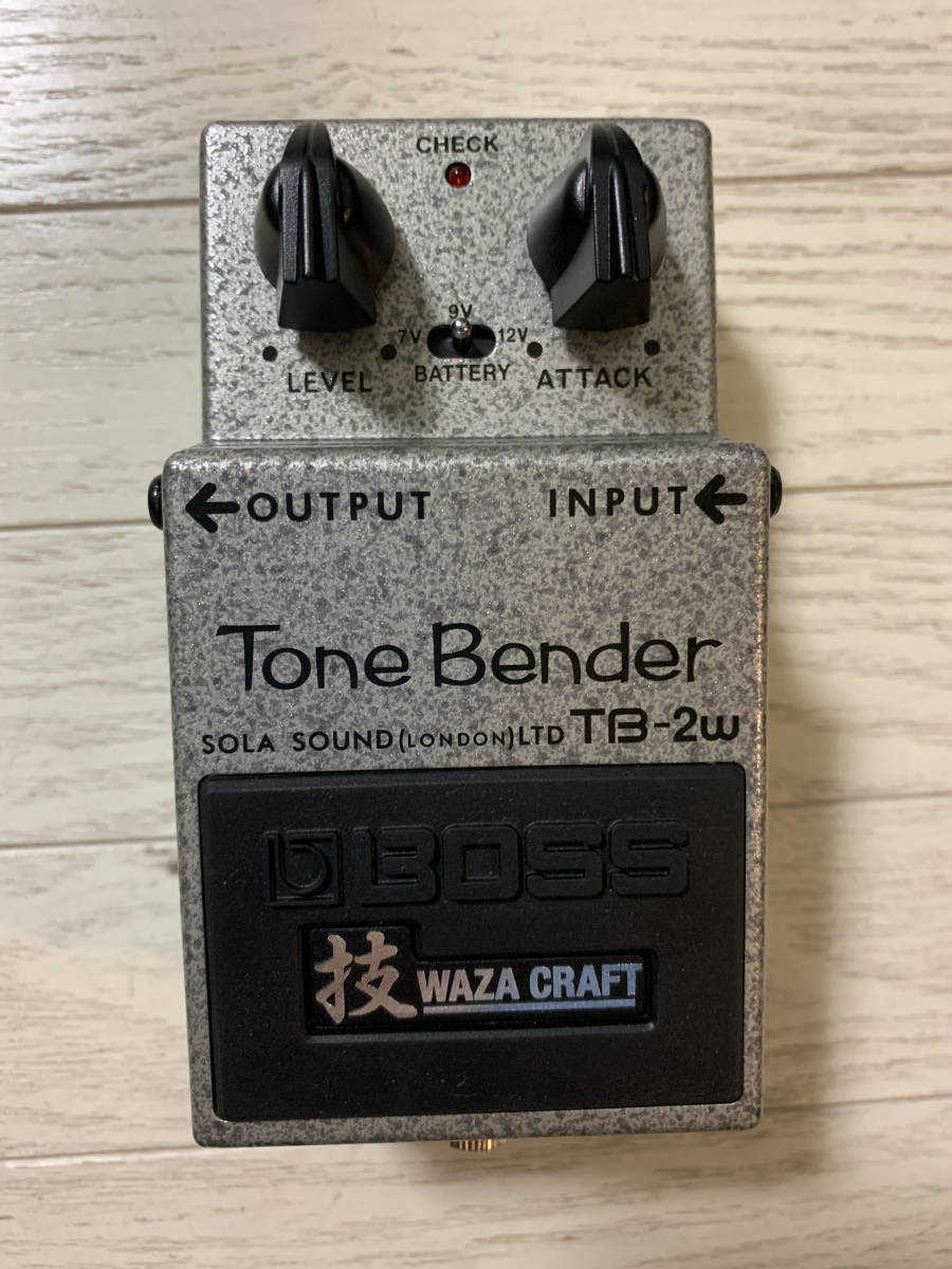 Bender Tone TB-2W Boss Waza Craft | - BOSS Pedal Guitar TB-2w Fuzz