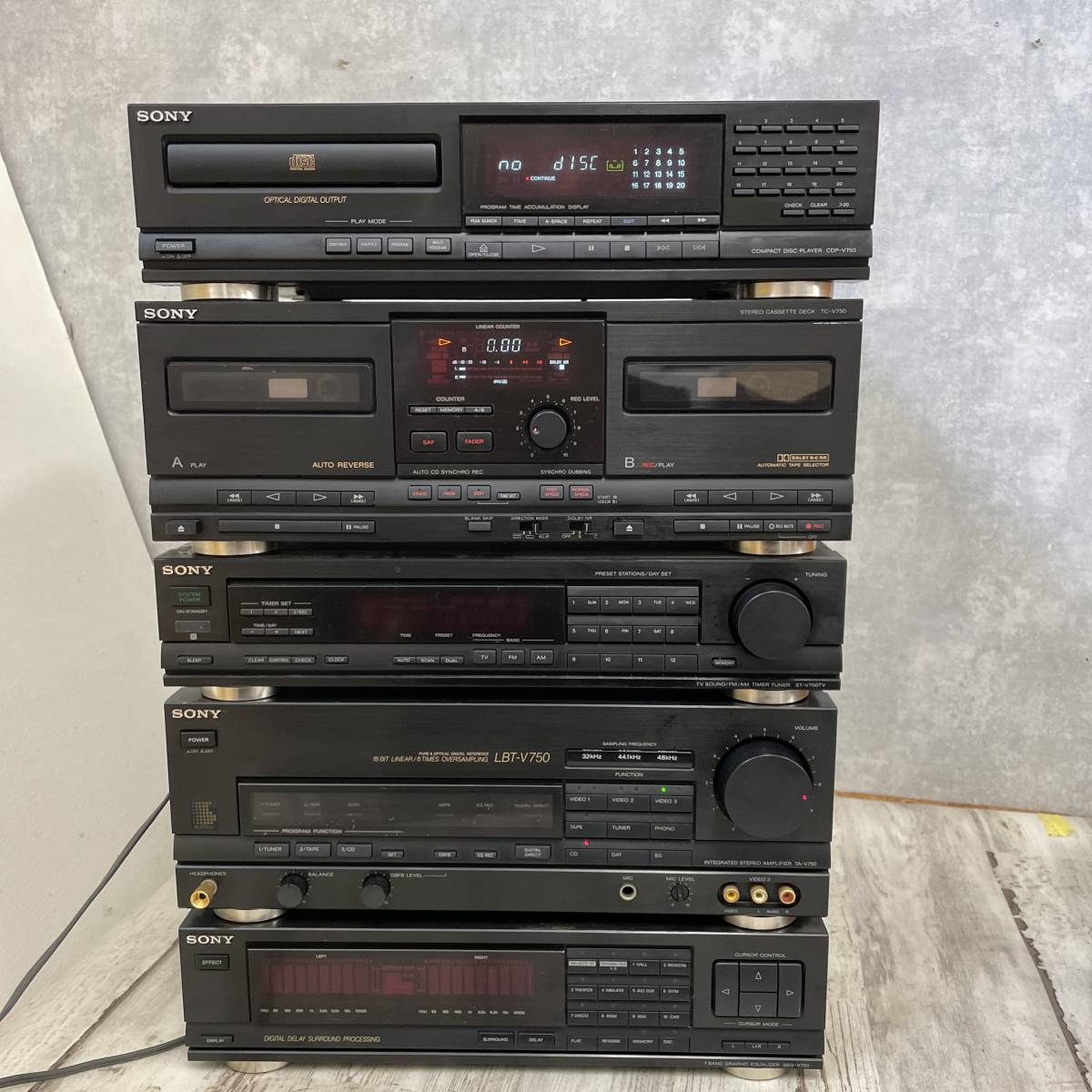 SONY V750 シリーズ SONY LBT-V750 Liberty チェンジャー中古 SONY V750 シリーズ SONY LBT-V750 Liberty チェンジャー中古