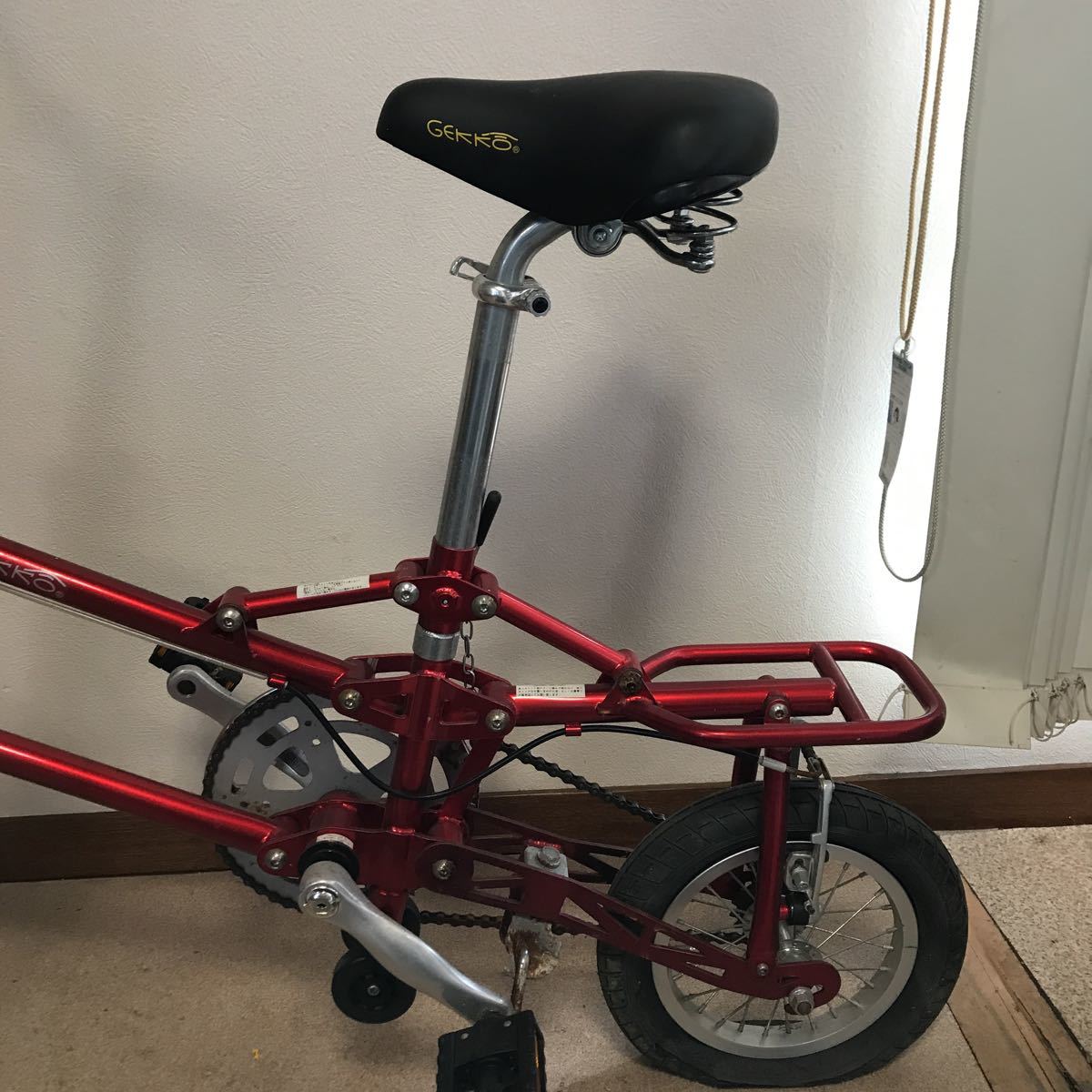 折りたたみ自転車 GEKKO - Yahoo!オークション 希少 ゲッコー GEKKO 