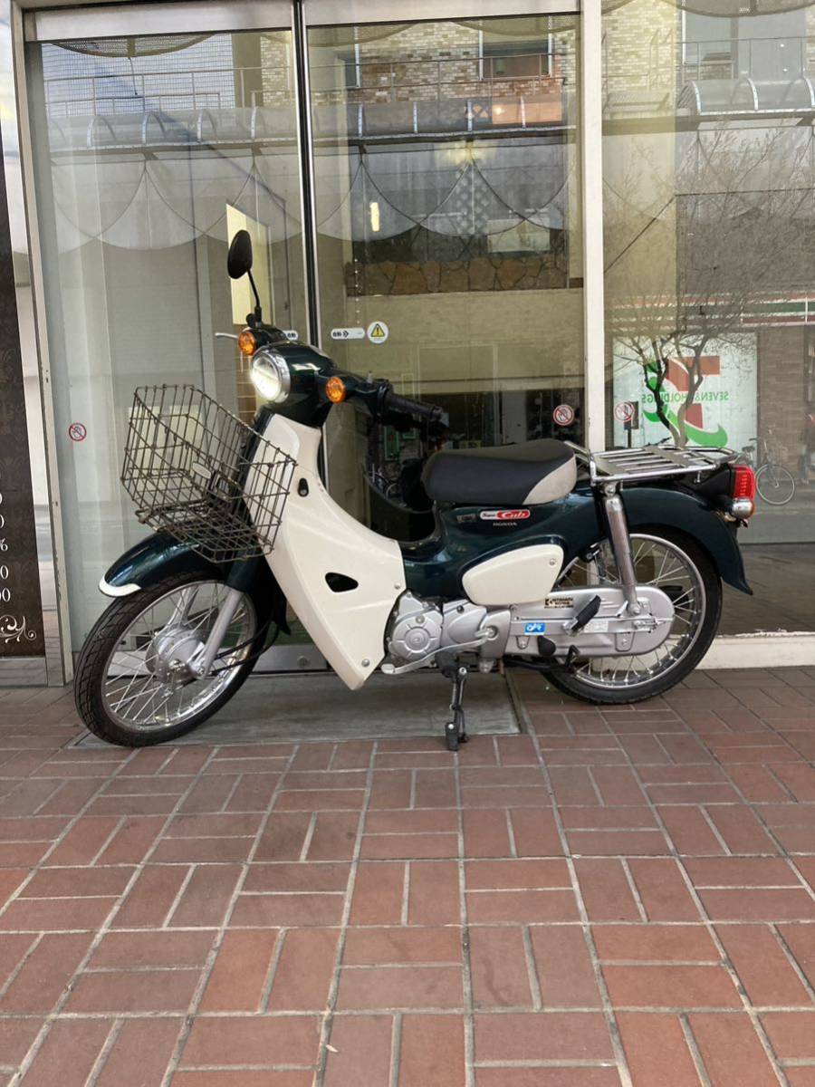  HONDA ホンダ Super Cub スーパーカブ スーパーカブ50 タスマニアグリーンメタリック 排気量109cc 自賠責8年5月 走行距離139.3㎞ 3 ユ 3375(51cc-125cc)｜売買されたオークション情報、yahooの商品情報をア 51cc-125cc